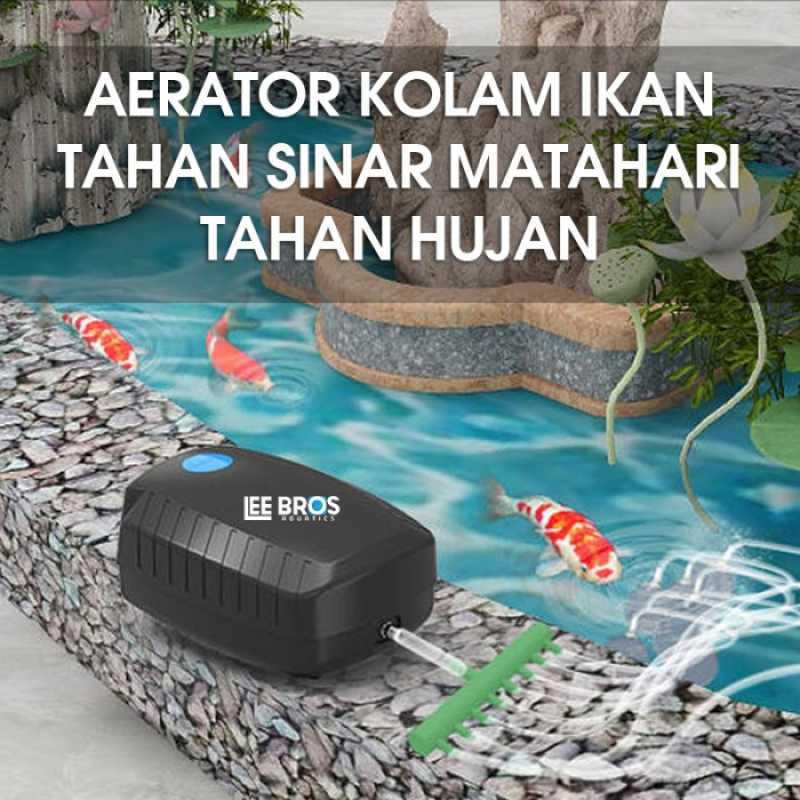 Promo Aerator Kolam Ikan Dan Aquarium Tahan Hujan Dan Uv Matahari / Air ...