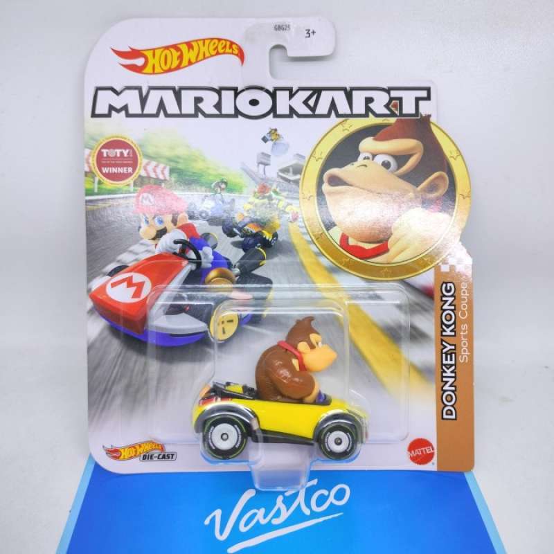 Promo Hot Wheels Mario Kart Sports Coupe Donkey Kong Hotwheels