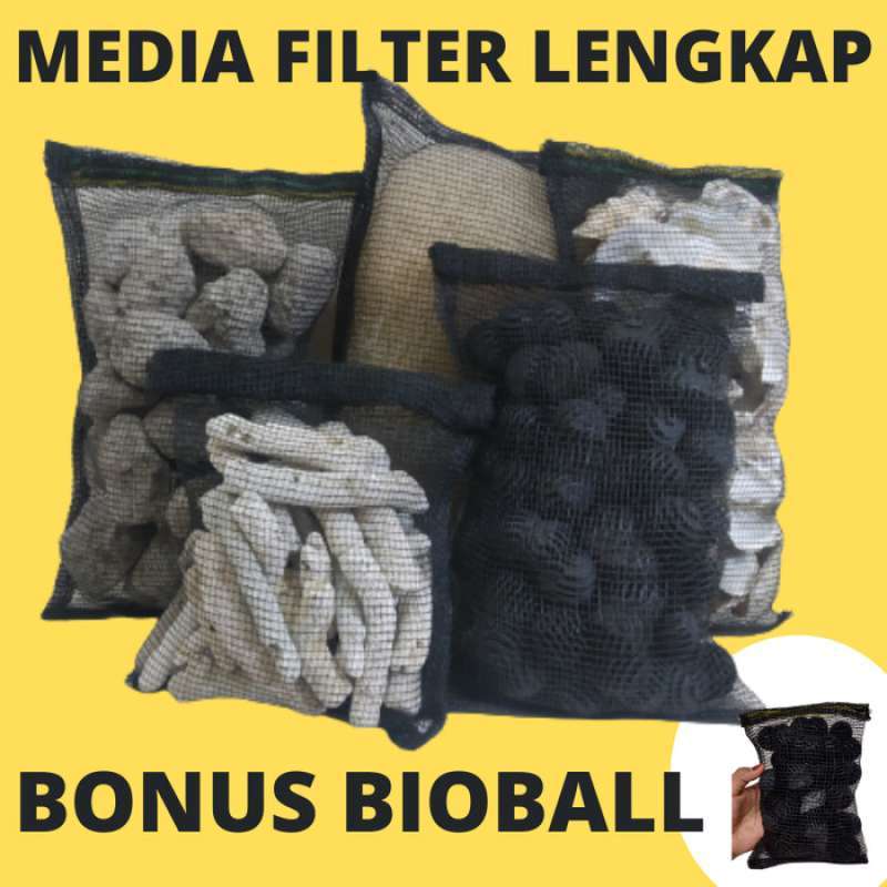 Promo Paket Lengkap Media Filter Kolam Ikan Koi Diskon 23 di Seller Regaza Store Kalibata
