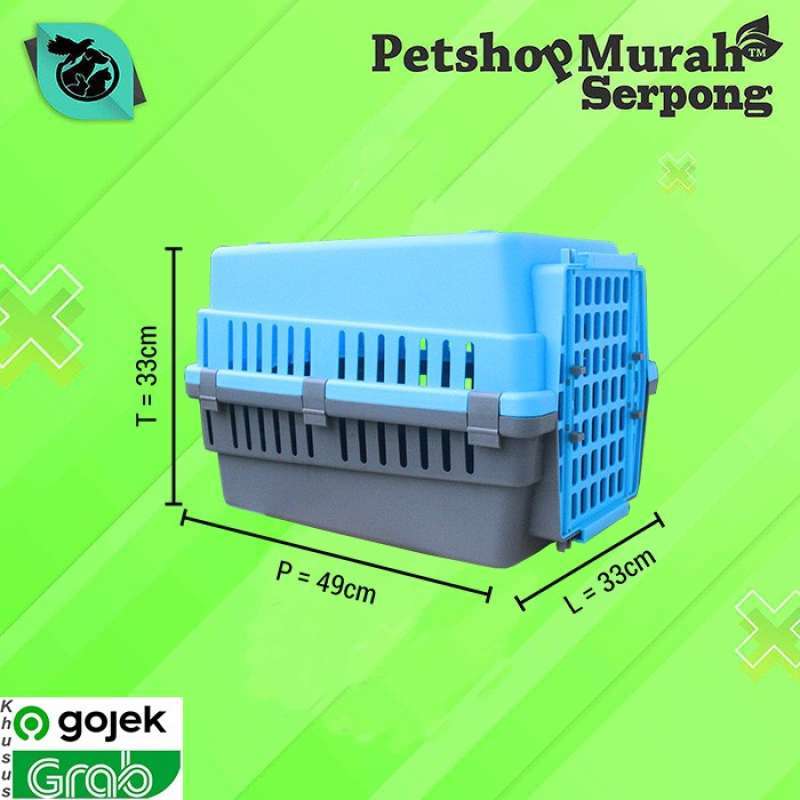 Promo Pet Cargo Kucing Pet Voyager Carrier Anjing Musang Kelinci