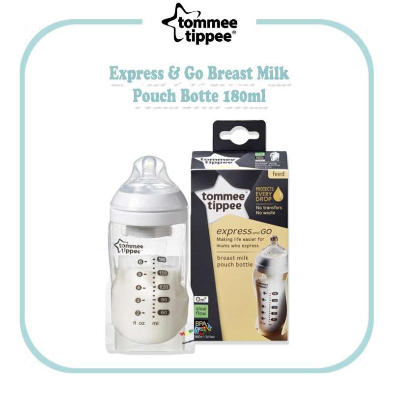 Jual BOTOL SUSU TOMMEE TIPPEE EXPRESS AND GO BREAST MILK POUCH BOTTLE