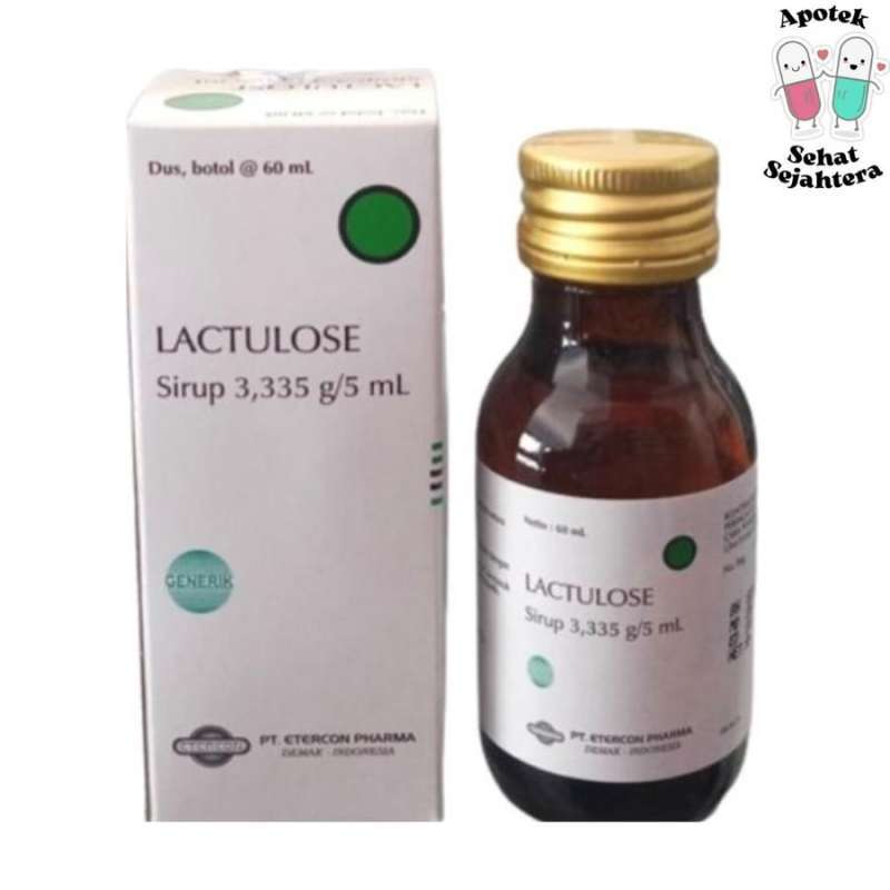 Jual Obat Pelancar Bab/sembelit Lactulose Sirup Botol 60 Ml Di Seller