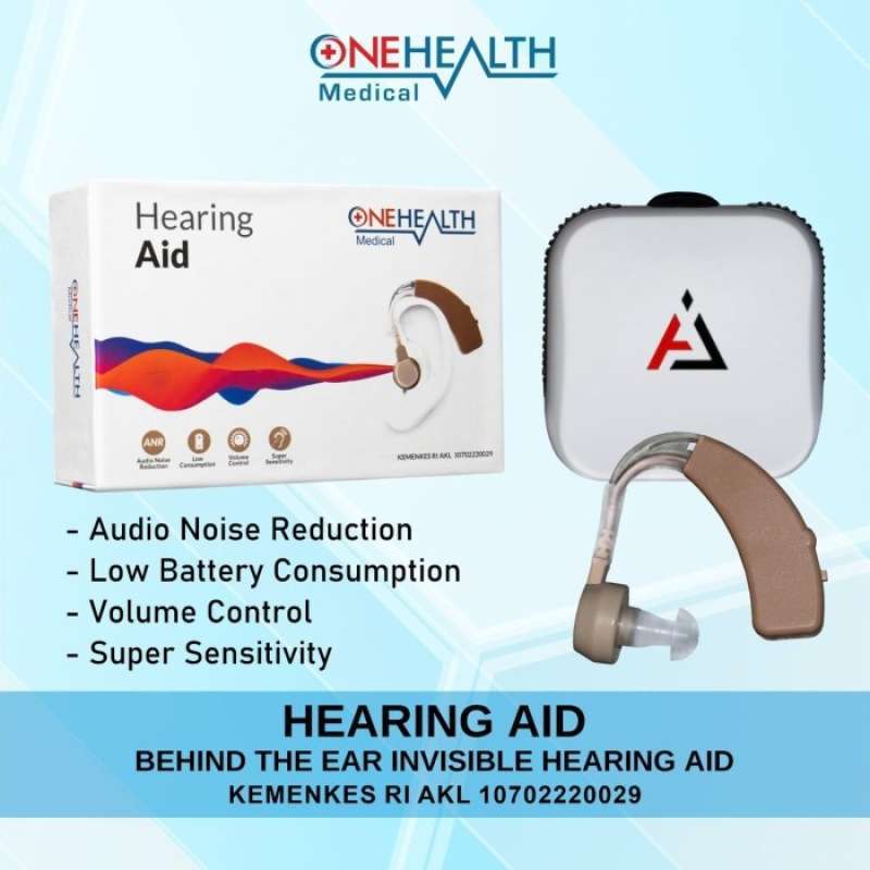 Promo Alat Bantu Dengar Onehealth Bisa Di Cas / Hearing Aid Onehealth