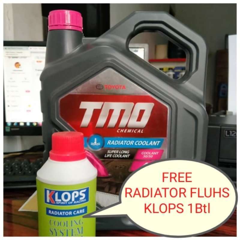 Promo Air Radiator Coolant Toyota Long Life 4Ltr - Free Radiator Flush ...