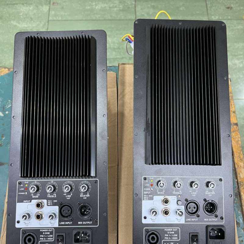 Promo Mesin Kit Power Amplifier Aktif Model Huper 1000 Watt HITAM