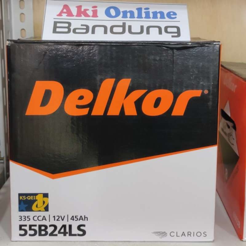 Promo Aki Mobil Kering DELKOR NS60LS INOVA/YARIS/WULING CONFERO Diskon