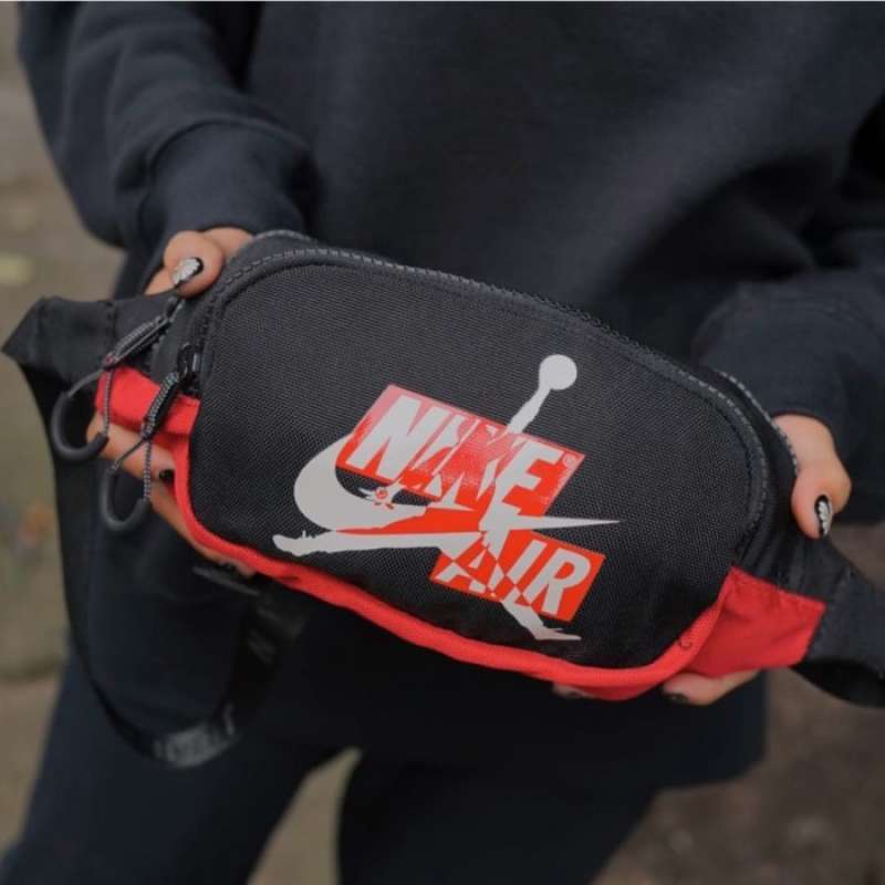 Promo Nike Air Jordan Jumpman Classic Waist Bag Black / WhiteRed