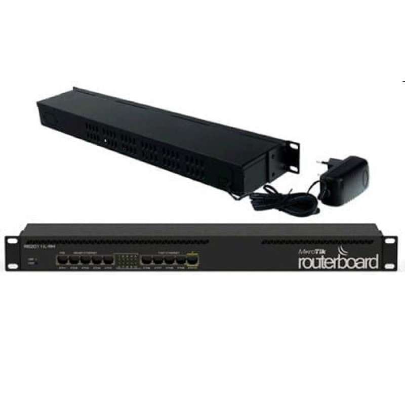 Mikrotik Rb2011il Router Jual Mikrotik Rb2011il-rm Router 5 X Lan, 5 X Gbit Lan, Routeros L4, 1u ...