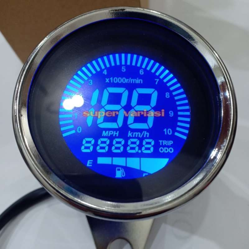 Promo speedometer digital 3in1 fuel bensin rpm kilometer Diskon 23% di ...