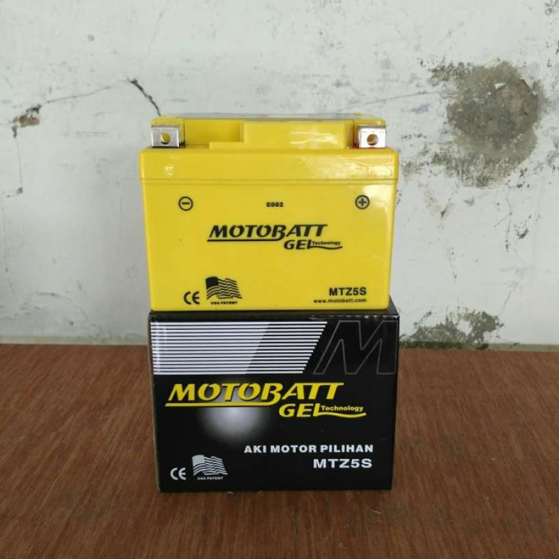 Jual Aki Honda Beat Motobatt Mtz5s Gel Motobat Mottobat Motor Vario110