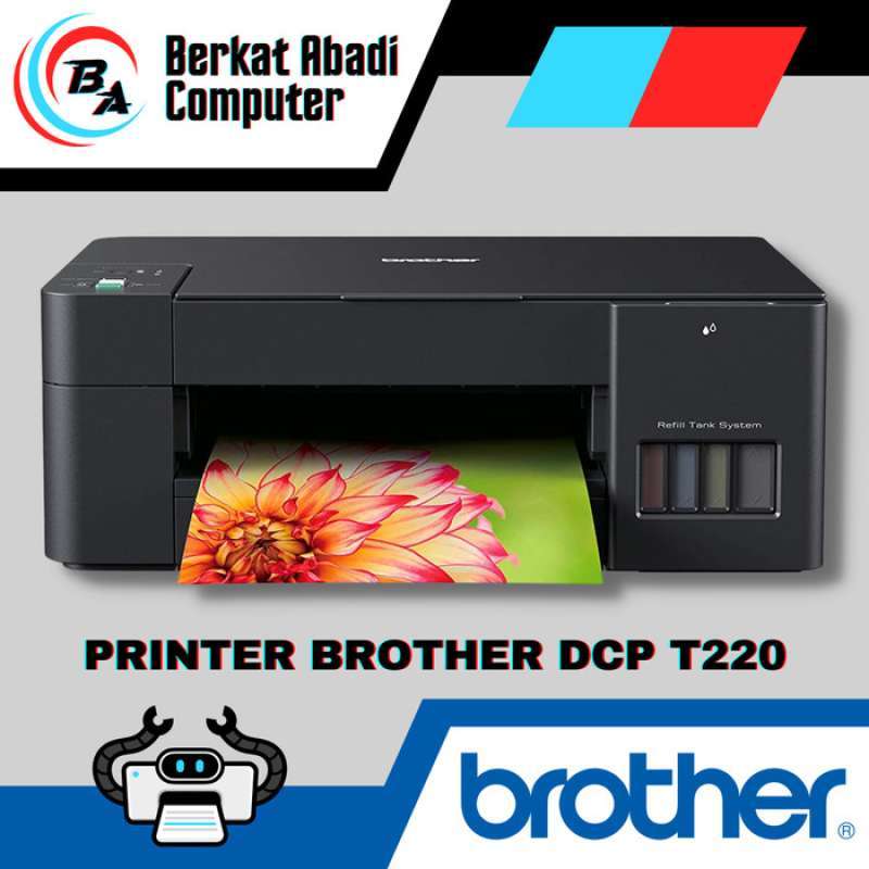 Promo Printer Brother Ink Tank DCP T220 Print Scan Copy DCPT220 promo-printer-brother-ink-tank-dcp-t220-print-scan-copy-dcpt220