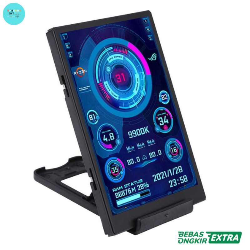 Sensor Monitor Screen Jual Sensor Panel Ips Screen 3.5 Inch External Monitor Cpu Gpu Hdd Di ...