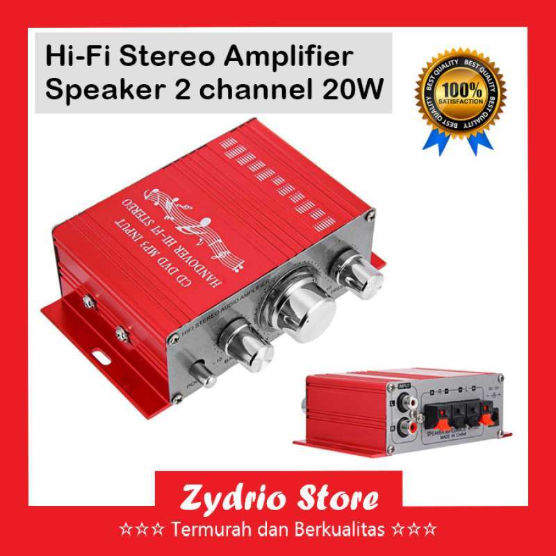 Jual Amplifier Speaker Aktif 20w / Hifi Stereo Amplifier Speaker 2