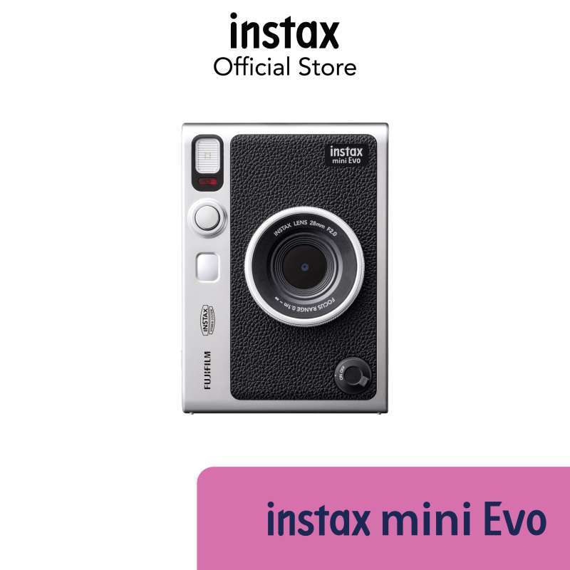 Jual Fujifilm Instax Mini Evo Instant Hybrid Camera Black ( Usb C ) Di
