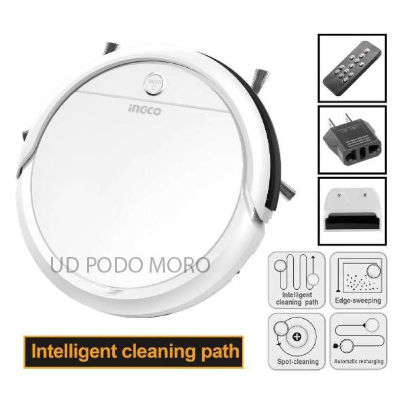 Promo Ingco Robot Vacuum Cleaner Vakum Penyedot Debu Vcrg3026 Diskon 23