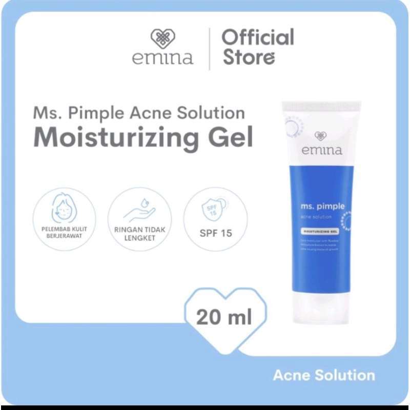 Emina Moisturizer Pimple Lengkap Harga Terbaru Juni 2024 Blibli