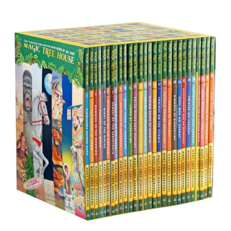Promo Magic Tree House 28 Books Box Set Diskon 23% Di Seller Roxie ...
