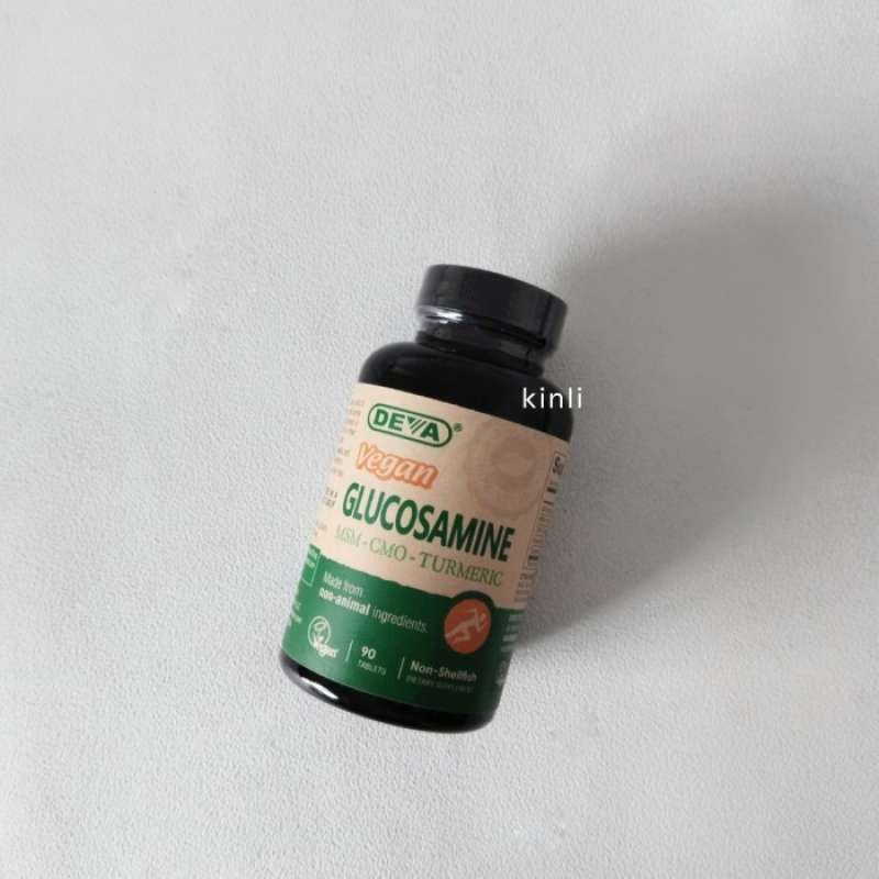 Jual deva vegan glucosamine 90 tablets 1500mg non shellfish di Seller