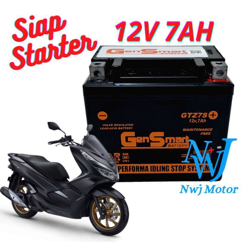 Promo Aki Motor Pcx 150 Adv 150 Pcx 160 Gtz7S Gtz6V Ytz7S Ytz6V Aki