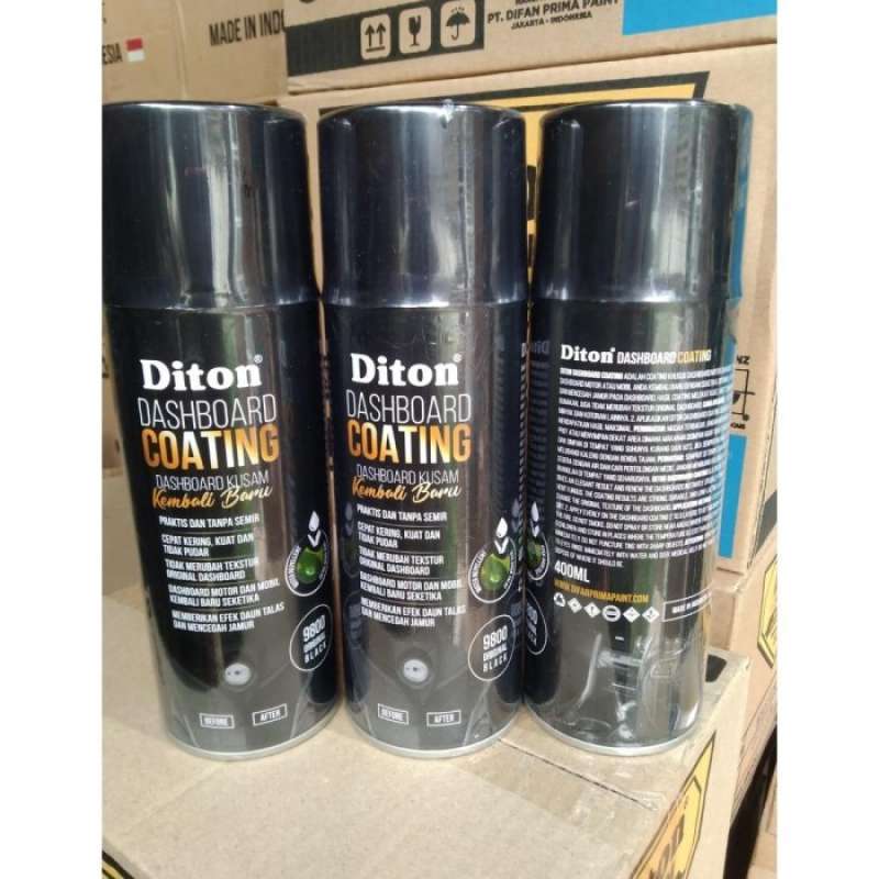 Promo Poles Mobil 9800 Original Black Diton Dashboard Coating Pembersih
