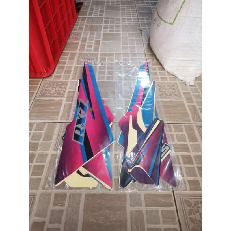 Promo Stiker Bodi Lis Body Striping Rxz 1996 Merah Diskon 23% di Seller