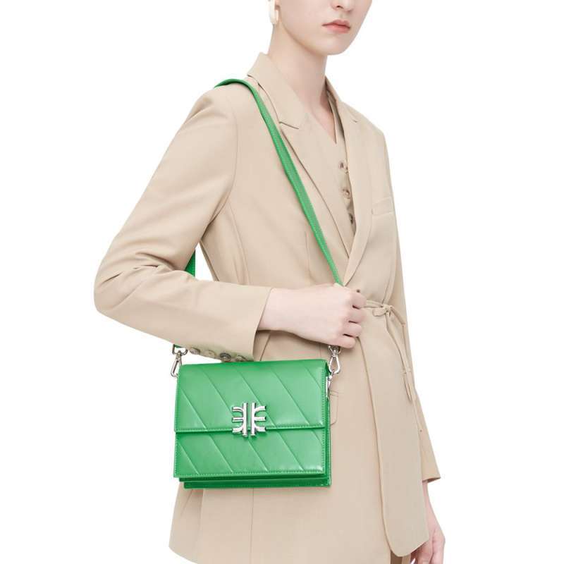 Promo JW PEI Mira Mini Flap Shoulder Bag Grass Green Diskon 30 di