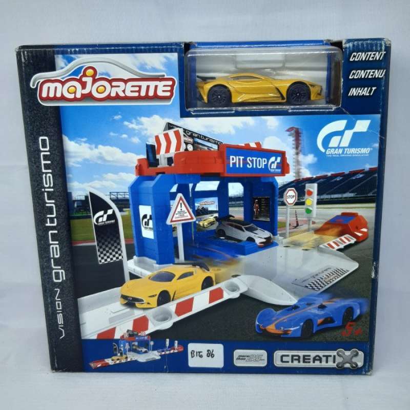 Promo Majorette Diorama Pit Stop Gran Turismo Vision Diskon 23% di