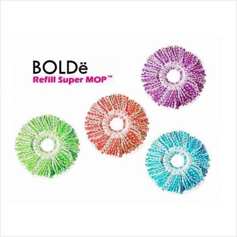 Promo Kain Pel Refill Microfiber Bolde Super Mop Isi Ulang Semua Tipe ...