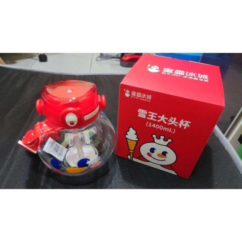 Promo Botol Air Minum Mixue Tumbler 1400 ml Tumblr Mixue Original ...