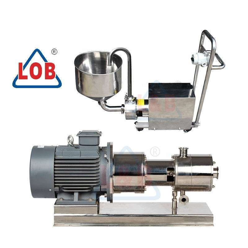 Jual Lob Inline Single Stage Rotor And Stator High Shear Emulsification ...