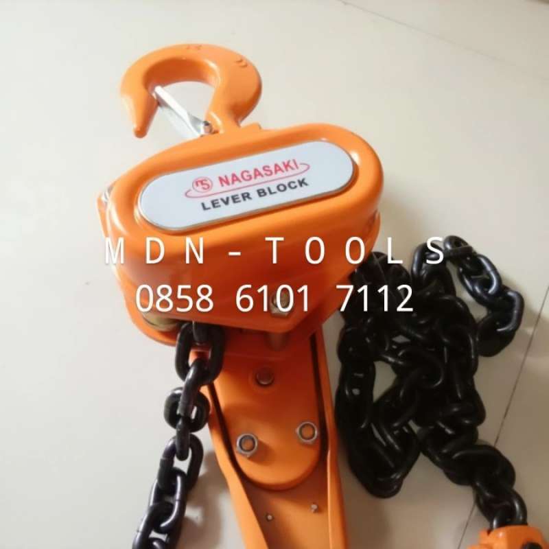 Promo NAGASAKI Manual Lever Block 3 Ton x 1.5 Meter/Lever Block Hoist