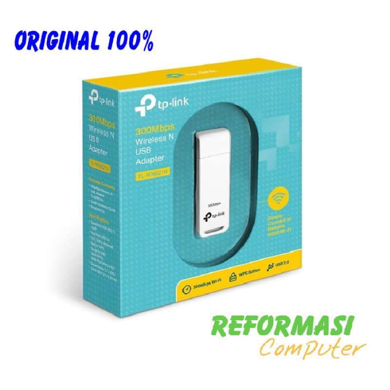 Promo TP-LINK TL-WN821N : TPLink 300Mbps Wireless N USB Adapter Diskon ...