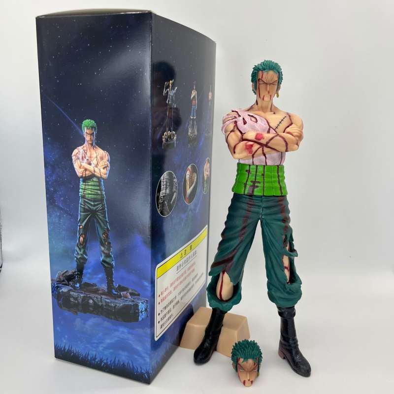 ONE PIECE PELUCHE Figura Roronoa Zoro 20 Cm Sakami Merchandise EUR 31