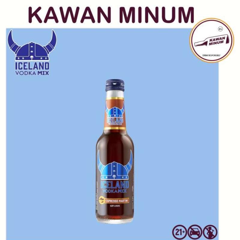 Jual Iceland Vodka Mix Espresso Martini 275mL di Seller Kawan Minum