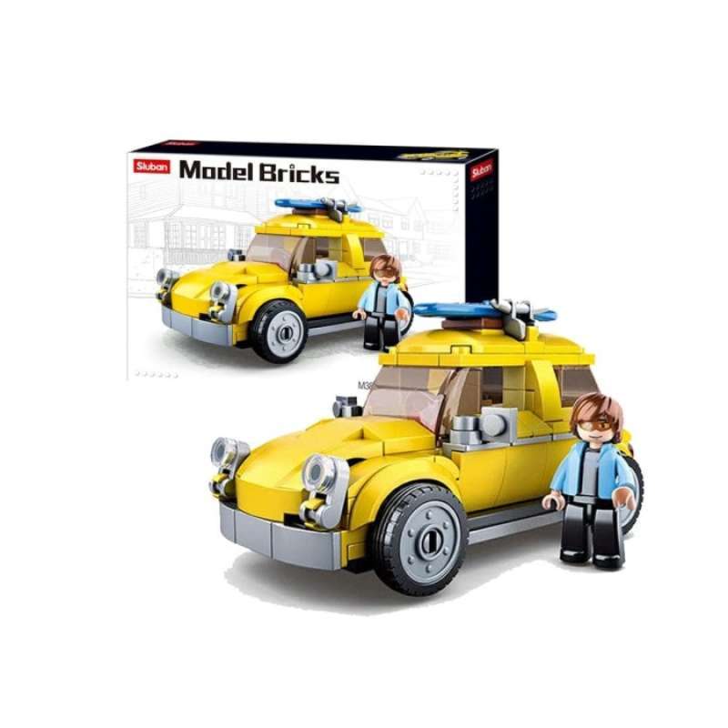 Sluban M38-B0350 Macchina Di Sicurezza Formula 1 - Set Di Mattoncini Compatibili, Gioco Di Costruzione Per Bambini - 3