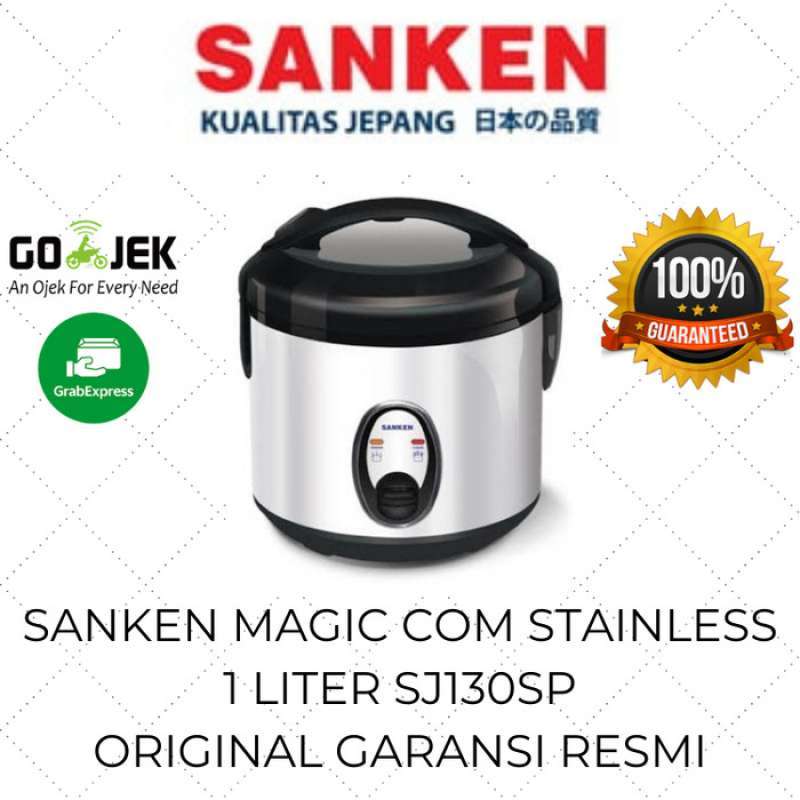 Jual Sanken Rice Cooker Mini 1Liter Stainless Steel Magic Com Mejikom