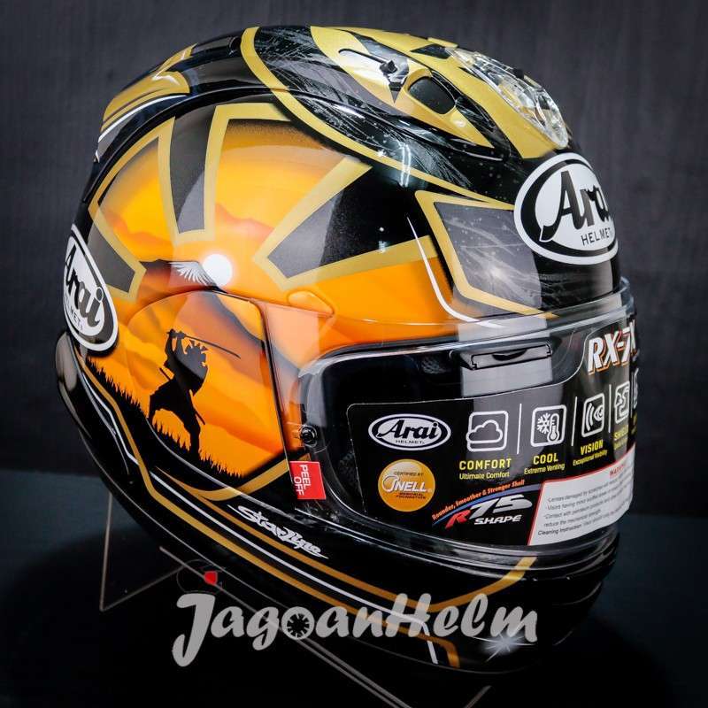 Arai RX-7X Pedrosa Shogun Full Face Helmet XL Shipping from Japan
