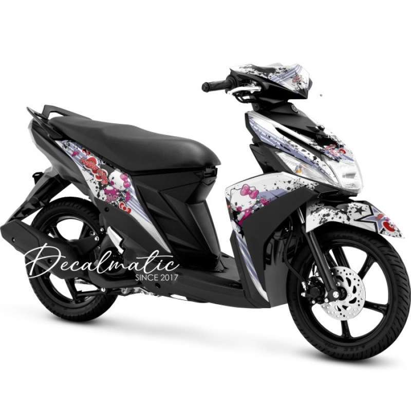 Jual Stiker Mio M3 Full Body Decal Yamaha Mio Z 125 Hello Kitty 4
