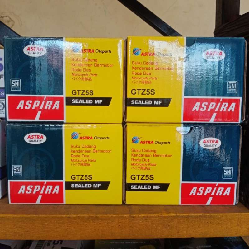 Promo Aki Kering Honda Vario 110, Beat, Yamaha Mio Injeksi Aspira Gtz
