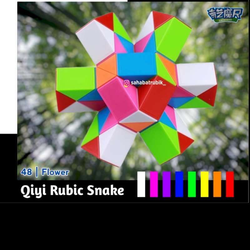 Jual Qiyi Rubik Snake 48 / Magic Snake 48 Segments Di Seller Laris ...