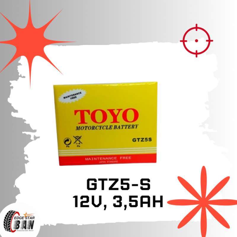 Jual Aki Motor Honda Beat Fi Sw Gtz5s Toyo Accu Kering Di Seller Laris