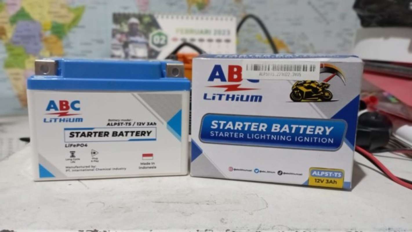 Jual Aki Motor Beat, Vario 110 GTZ5S Lithium ABC Aki Ringan / Aki