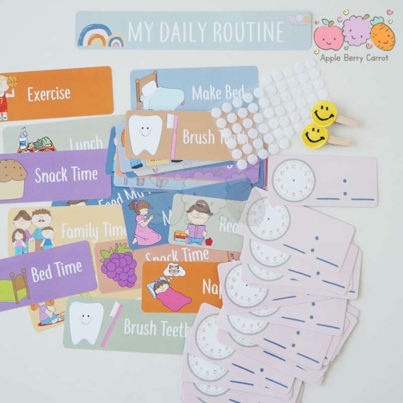 Promo CALENDAR AND DAILY ROUTINE MONTESS DAILY RTN ONLY Diskon 27%