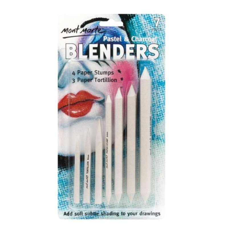 Jual Mont Marte Pastel & Charcoal Blending /Paper Stump di Seller