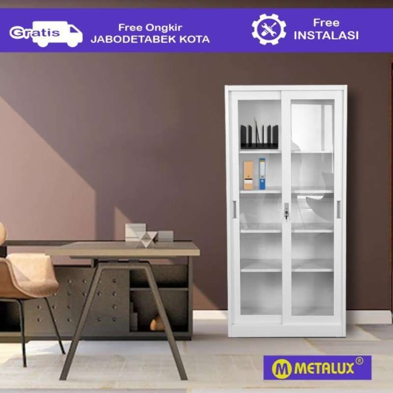 Promo METALUX MUTSU Lemari Kantor Metal Office Diskon 55