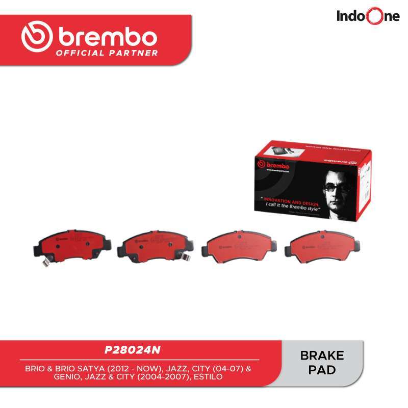 Jual Kampas Rem BREMBO BRIO, JAZZ, CITY & GENIO (F) P28024N di Seller