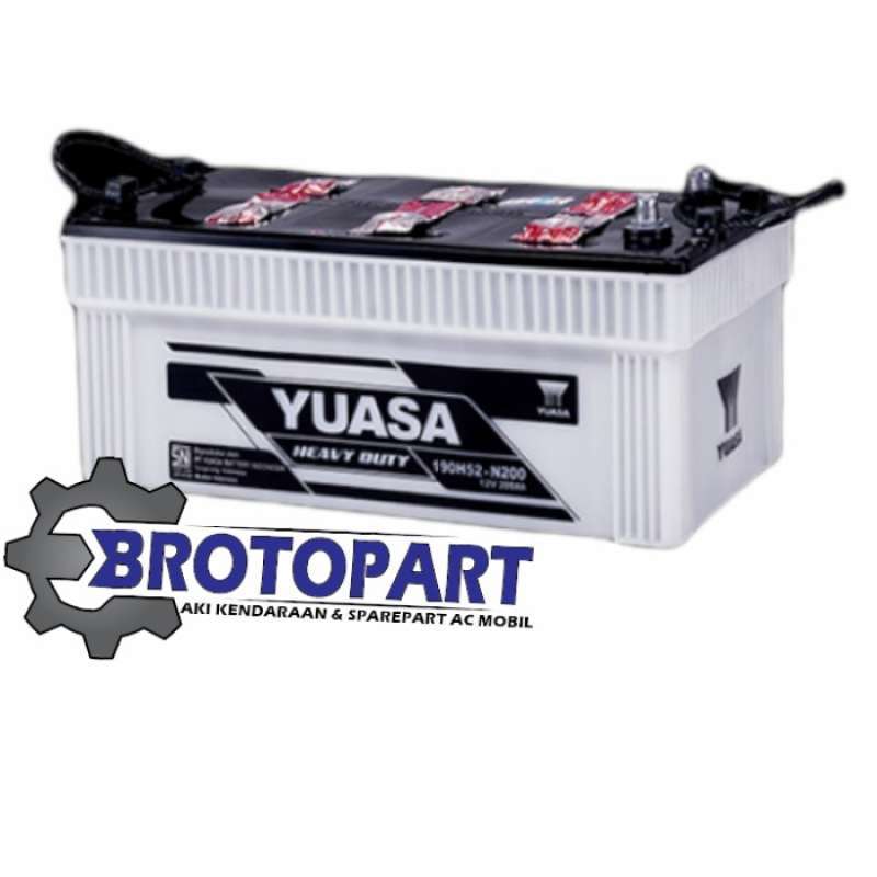 Promo Aki Yuasa Heavy Duty N200 HD Genset, Kapal dan Alat Berat 200Ah