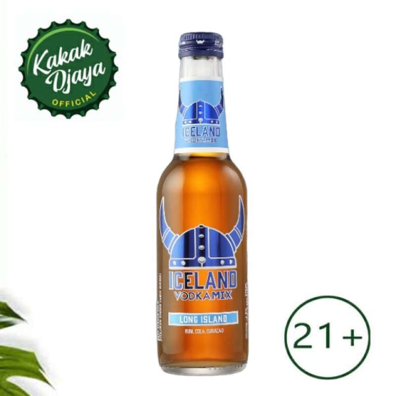 Promo Iceland Vodka Mix Long Island 275ml Iceland Long Island Vodka