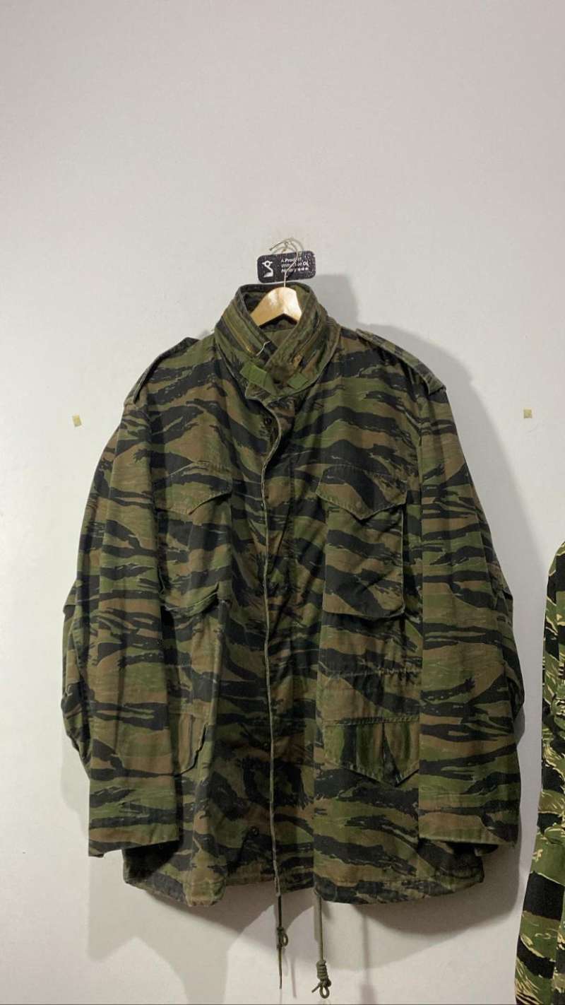 Jual M65 Field Jacket Tiger Stripe Pattern Size Large Reg di Seller