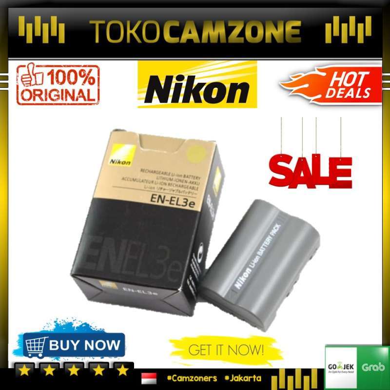 Promo Nikon Battery EnEl3E Rechargeable LithiumIon Battery For D50S